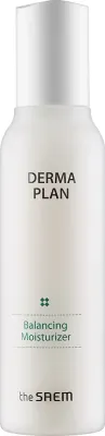 The Saem Derma Plan лосьон увлажняющий для чувствительной кожи Balancing Moisturizer 130 мл, балансирующий крем с центеллой, корейская косметика