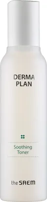 Тоник для чувствительной и сухой кожи The Saem Derma Plan Soothing Toner успокаивающий, 155 мл
