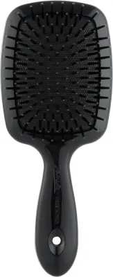 Прямоугольная щётка для волос Janeke Rectangular Air-Cushioned Brush Magnum Black 17.5 x 7 см