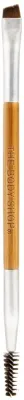 Двусторонняя кисть для бровей The Body Shop Eyebrow Duo Brush из нейлонового ворса со спиралью