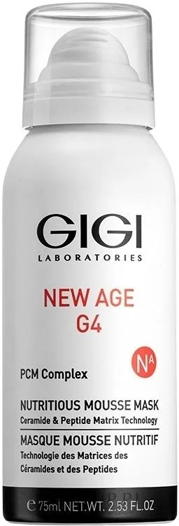 Питательная пенная маска для лица GIGI New Age G4 Nutritious Mousse Mask