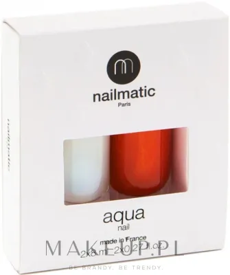 Набор Nailmatic Aqua Polish + Base лак для ногтей на водной основе 8 мл и база 8 мл