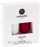 Набор Nailmatic Aqua Polish + Base лак для ногтей на водной основе 8 мл и база 8 мл, оттенок Heather — фото 1