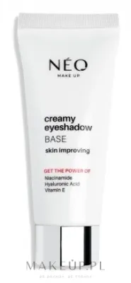 База под тени для век NEO Make Up Creamy Eyeshadow Base кремовая, светло-бежевая, 7 мл