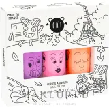 Набор детских лаков для ногтей Nailmatic Paris Neon Kids 3 оттенка по 8 мл на водной основе — фото 1