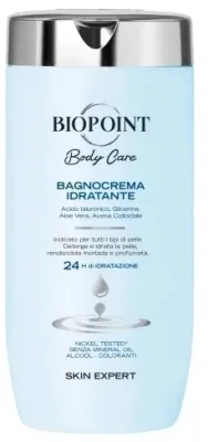 Biopoint Bagno Crema Idratante крем для ванны и душа бодрящий с экстрактами лотоса, гуараны и бергамота 400 мл