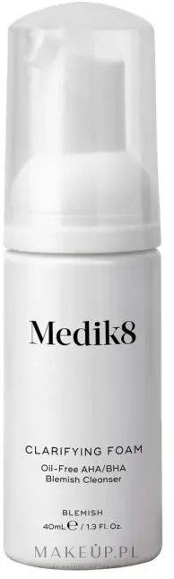 Medik8 Clarifying Foam очищающая пенка с миндальной салициловой кислотой ниацинамидом и чайным деревом 40 мл