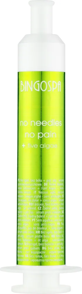 Крем для лица BingoSpa No Needles No Pain с пятью водорослями 10 г