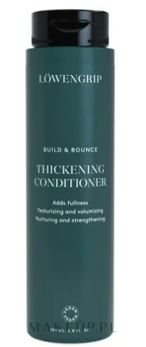 Уплотняющий кондиционер для объёма и увлажнения волос Lowengrip Build&Bounce Thickening Conditioner, 200 мл