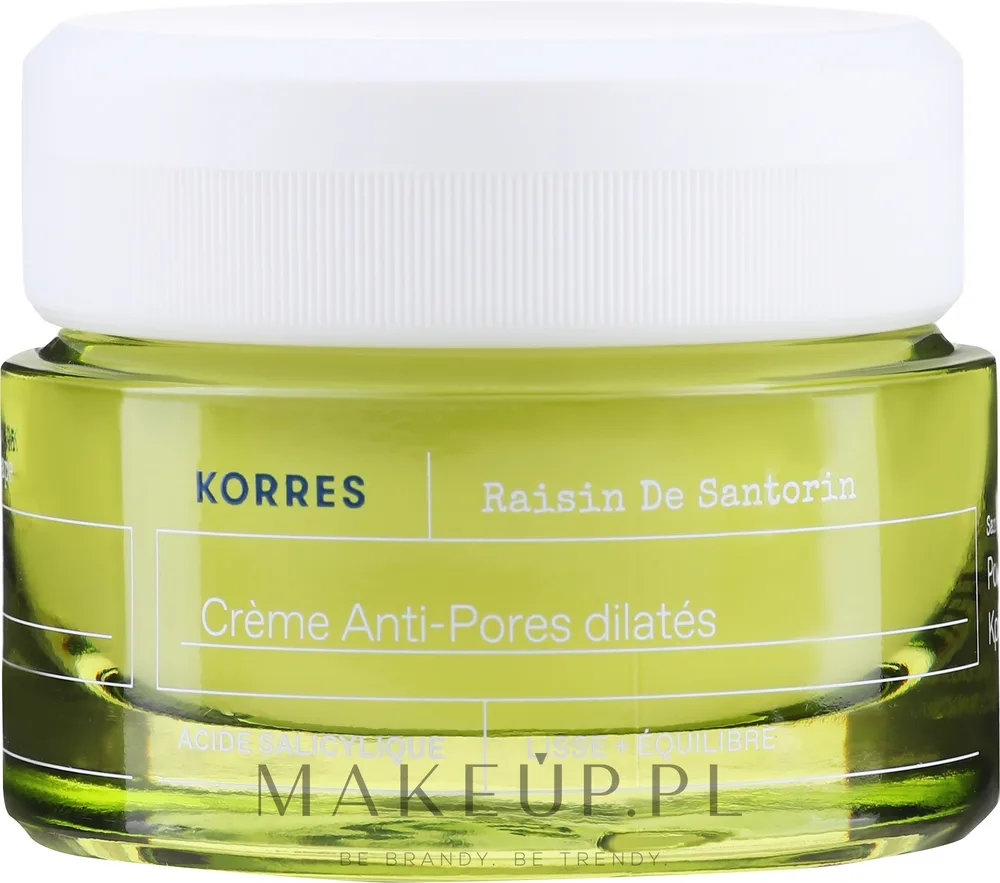 Крем-гель для лица Korres Santorini Grape матирующий для пор 40 мл