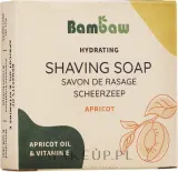 Мыло для бритья Bambaw Hydrating Apricot Oil & Vitamin E с абрикосовым маслом, 70 г — фото 3