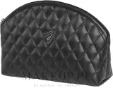 Косметичка стёганая Janeke A6112VT, чёрная, из экокожи, 1 шт — фото 1