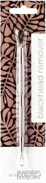 Инструмент для удаления комедонов Australian Bodycare Blackhead Remover, из нержавеющей стали, с двумя петлями