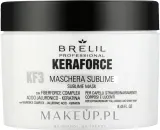 Маска для волос Brelil Keraforce восстанавливающая с кератином, гиалуронат натрия, протеин пшеницы, пантенол, 200 мл — фото 1