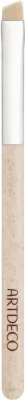 Кисть для бровей Artdeco Brow Defining Brush, скошенная, белая, с синтетическим ворсом