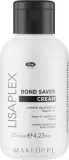 Крем для волос Lisap Lisaplex Bond Saver защитный, разглаживающий, с растительными протеинами, веган, 125 мл — фото 1