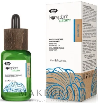 Масло для волос Lisap Keraplant Nature Oil эфирное, против перхоти, 30 мл