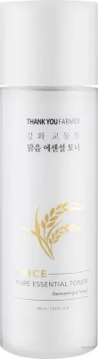 Тоник Thank You Farmer Rice Pure Essential Toner с экстрактом риса, лотоса и центеллы, 200 мл