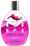 Tan Incorporated Brown Sugar Double Dark Black Chocolate Raspberry Cream 400X Plateau Busting Bronzer Tanning Lotion - Бальзам для загара в солярии Brown Sugar Double Dark Black Chocolate Raspberry Cream 400X с маслом малины, ванилью и купуасу, 400 мл — фото 1
