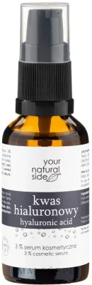 Сыворотка для лица Your Natural Side с 3% гиалуроновой кислоты трёх молекулярных размеров 30 мл