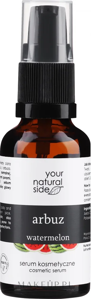 Сыворотка для лица Your Natural Side Watermelon с соком арбуза для жирной кожи 30 мл