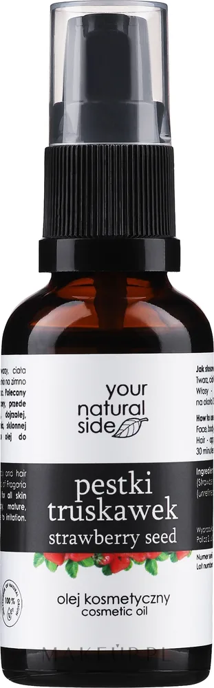Масло семян клубники Your Natural Side Strawberry Seed нерафинированное для лица и тела