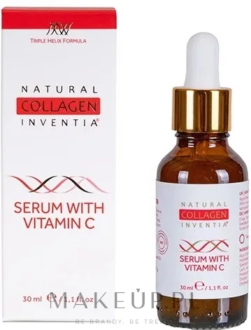 Осветляющая сыворотка для лица Natural Collagen Inventia с витамином C и коллагеном 30 мл