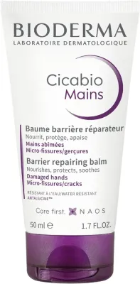 Бальзам для рук Bioderma Cicabio Mains Barrier Repairing Balm восстанавливающий, для повреждённой кожи, 50 мл