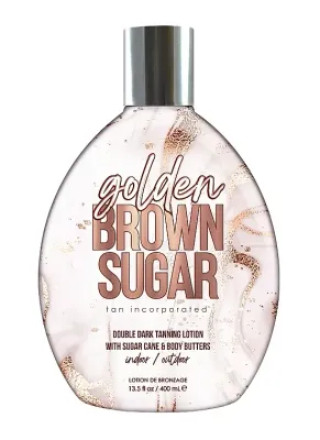 Активатор загара в солярии Tan Incorporated Golden Brown Sugar Advanced Step 2 с маслом ши и аргана без бронзеров, 400 мл