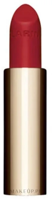Сменный блок матовой помады Clarins Joli Rouge Velvet Matte Lipstick, насыщенный пигмент, 3,5 г, оттенок 744V - Soft Plum