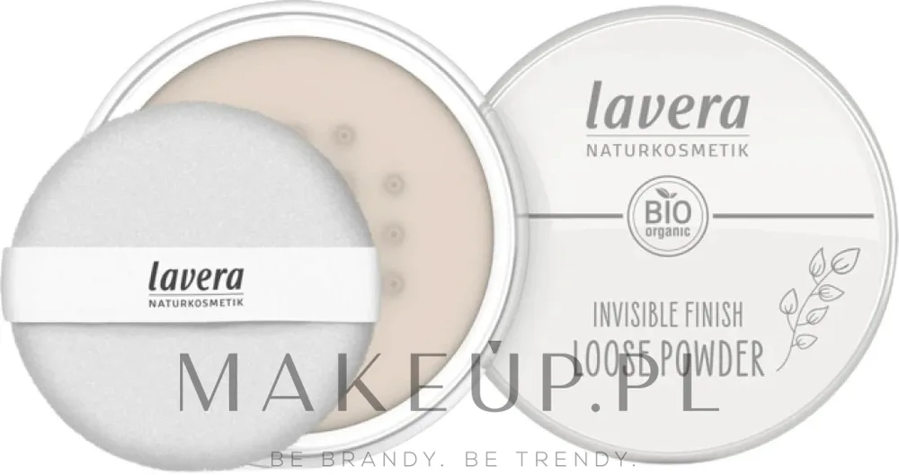 Финишная пудра Lavera Invisible Finish Loose Powder рассыпчатая матирующая, 11 г