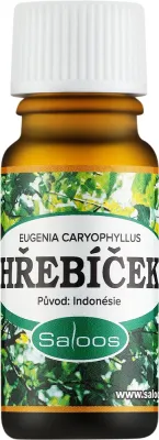Масло гвоздичное эфирное Saloos Essential Oil Clove, натуральное