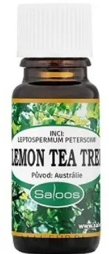 Эфирное масло Saloos Essential Oil Lemon Tea Tree лимонного чайного дерева, натуральное, 5 мл