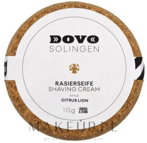 Мыло для бритья Dovo Shaving Soap Citrus Lion с цитрусовым ароматом, 115 г