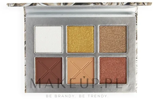 Палетка теней для век XX Revolution Mixxed Metals Metal Flexx Shadow Palette 6 оттенков