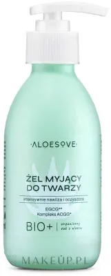Гель для умывания лица Aloesove с алоэ, кофе и антиоксидантным комплексом ACGG 190 мл