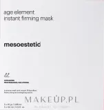 Набор моделирующих масок Mesoestetic Age Element гелевая маска и альгинатная маска-пудра для лица 5x25 г+5x110 мл — фото 1