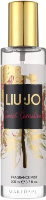 Liu Jo Sweet Carnation мист для тела 200 мл, парфюмированный спрей для тела с ароматом гвоздики, женский