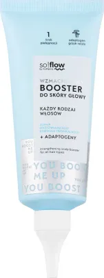 Укрепляющий бустер для кожи головы So!Flow by VisPlantis Strengthening Scalp Booster с маслом черного тмина и рейши, 100 мл