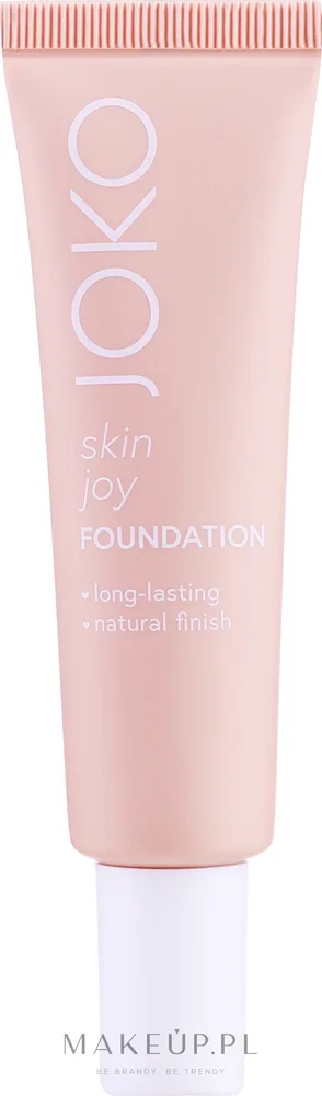 Тональная основа Joko Skin Joy Foundation Long Lasting Natural Finish натуральная увлажняющая, 30 мл, оттенок 04N