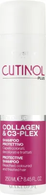 Oyster Cosmetics Oyster Cutinol Plus Collagen & C3-Plex Color Up Protective Shampoo - Шампунь Oyster Cutinol Plus с рисовым коллагеном, гамамелисом и пантенолом для окрашенных волос, 250/1000 мл, Италия, 250 мл