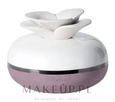 Диффузор ароматический Millefiori Milano Air Design Pink Flower фарфоровый, розовый цветок, без наполнителя