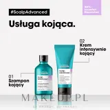 Шампунь успокаивающий L'Oreal Professionnel Scalp Advanced Niacinamide Dermo-Regulator Shampoo, для чувствительной кожи головы, 500 мл / 1500 мл — фото 8
