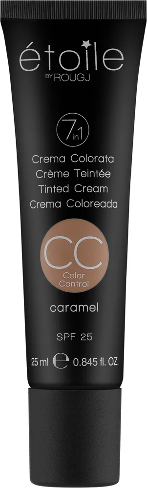 Крем CC для лица Rougj+ Etoile by Rougj CC Cream SPF25 увлажняющий, среднего покрытия, 25 мл, оттенок Beige