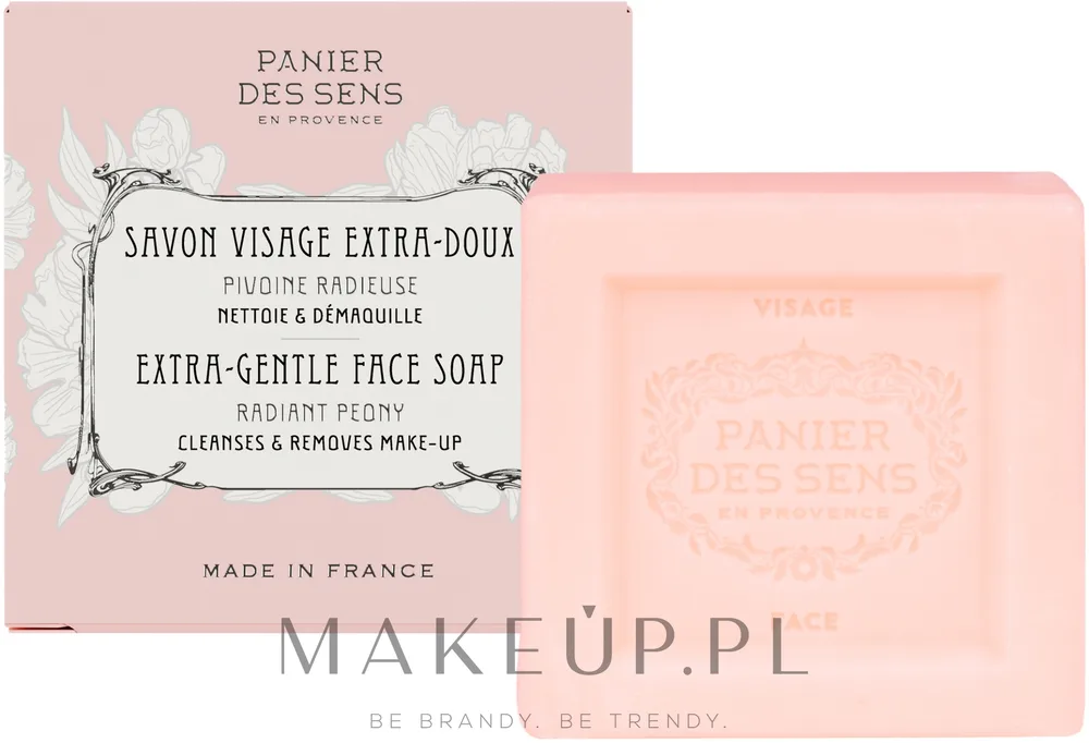 Мыло для лица Panier des Sens Radiant Peony Extra-Gentle с экстрактом пиона, 100 г