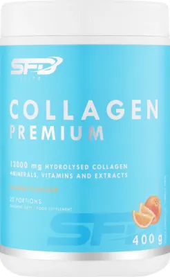 БАД SFD Nutrition / Collagen Premium Orange, коллаген, МСМ, глюкозамин, апельсин