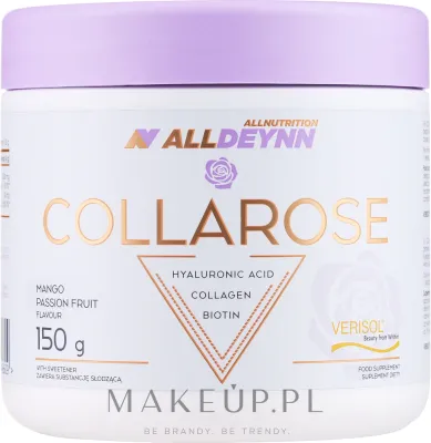 БАД Allnutrition / AllDeynn CollaRose Mango & Passion Fruit, бычий коллаген, манго-маракуйя, 150 г