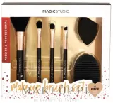 Набор кистей и спонжа для макияжа Magic Studio Make-Up Brush Set 6 шт — фото 1