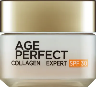L’Oreal Paris Age Perfect Collagen Expert крем для лица дневной SPF 30 50 мл, антивозрастной уход с соевыми пептидами