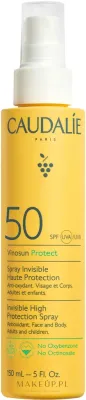 Caudalie Vinosun Protect Spray Invisible спрей солнцезащитный для лица и тела невидимый для взрослых и детей SPF50 150 мл